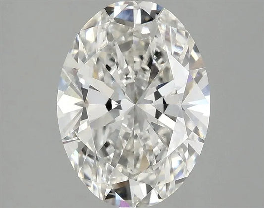 2.50ct Oval Lab Grown Diamond (Colour G, Clarity VVS2, IGI Certified)