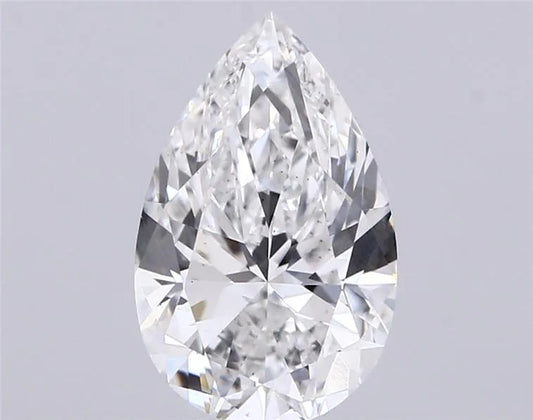 2.50ct Pear Lab Grown Diamond (Colour E, Clarity VS2, IGI Certified)