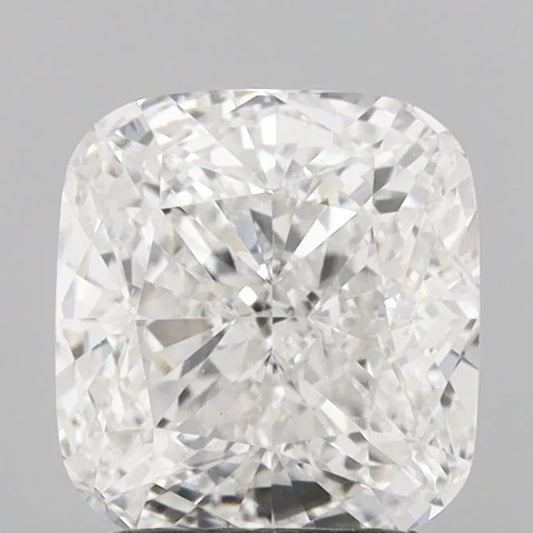 2.51ct Cushion modified Lab Grown Diamond (Colour E, Clarity VVS2, IGI Certified)