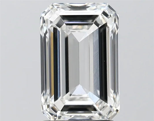 2.51ct Emerald Lab Grown Diamond (Colour E, Clarity VVS1, IGI Certified)