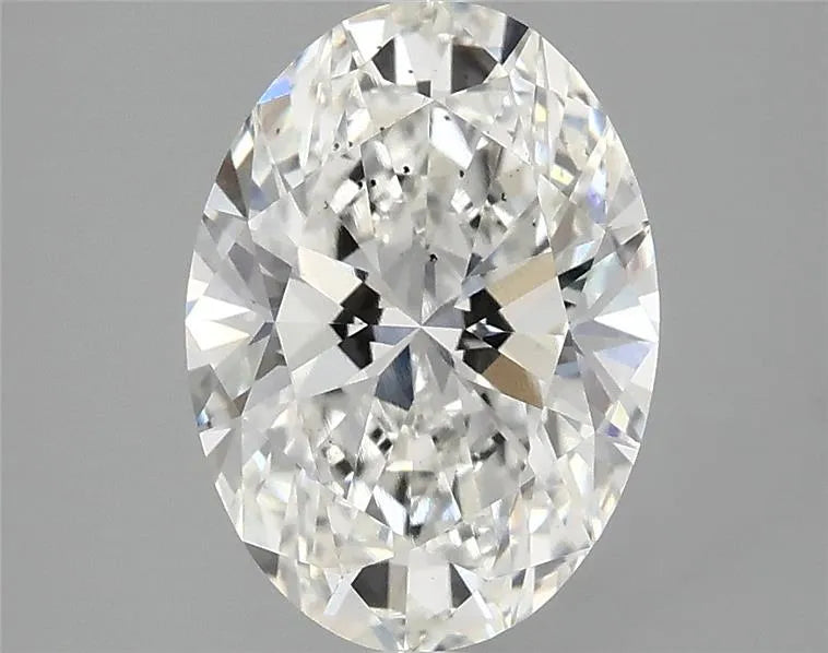 2.51ct Oval Lab Grown Diamond (Colour F, Clarity SI1, IGI Certified)