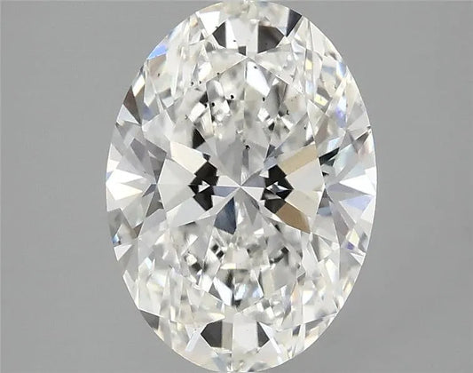2.51ct Oval Lab Grown Diamond (Colour F, Clarity SI1, IGI Certified)