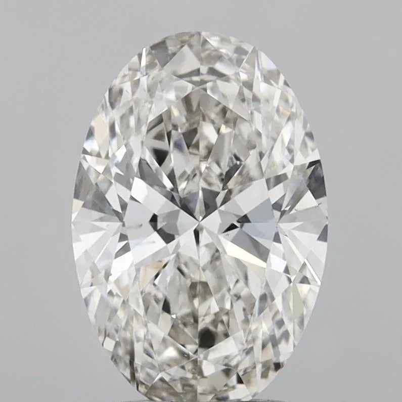 2.51ct Oval Lab Grown Diamond (Colour G, Clarity VS1, IGI Certified)