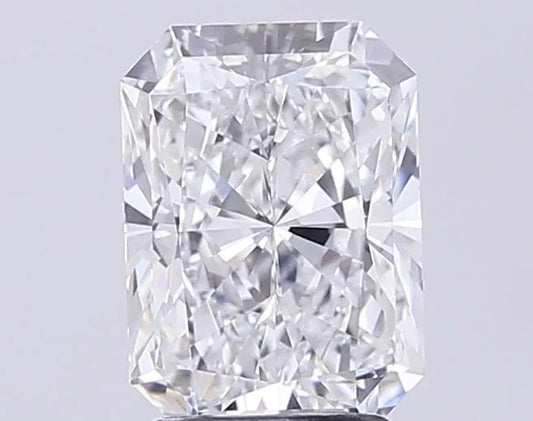 2.51ct Radiant Lab Grown Diamond (Colour E, Clarity VVS2, IGI Certified)
