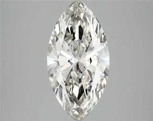2.52ct Marquise Lab Grown Diamond (Colour H, Clarity VS2, IGI Certified)