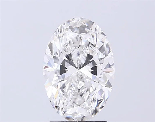 2.52ct Oval Lab Grown Diamond (Colour E, Clarity VS1, IGI Certified)