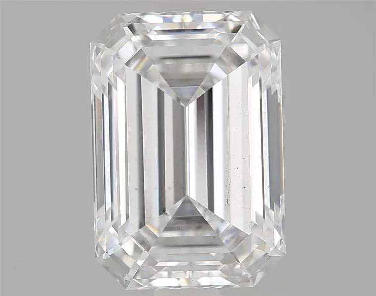 2.53ct Emerald Lab Grown Diamond (Colour D, Clarity SI1, IGI Certified)