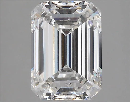 2.53ct Emerald Lab Grown Diamond (Colour E, Clarity SI1, IGI Certified)