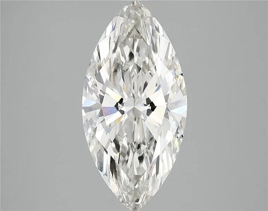 2.53ct Marquise Lab Grown Diamond (Colour H, Clarity VVS2, IGI Certified)