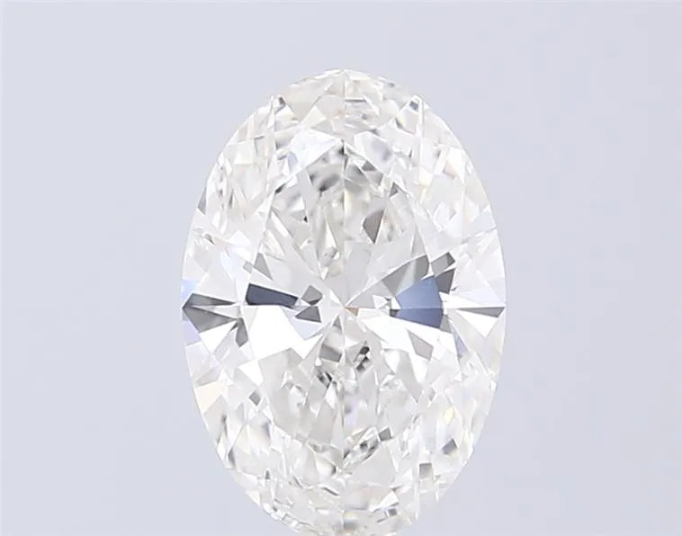 2.53ct Oval Lab Grown Diamond (Colour G, Clarity VVS2, IGI Certified)
