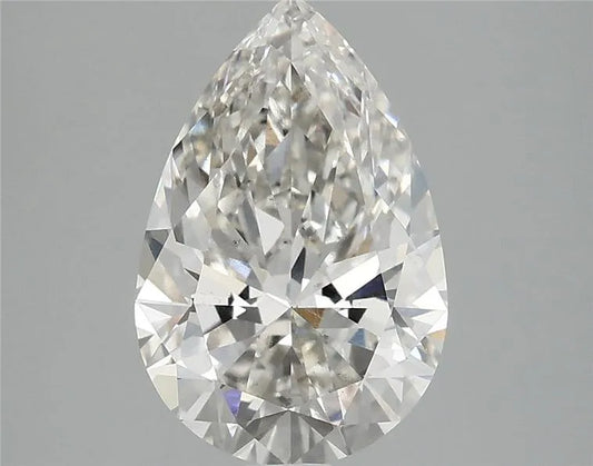 2.54ct Pear Lab Grown Diamond (Colour G, Clarity VS2, IGI Certified)
