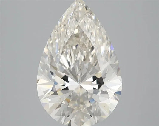 2.54ct Pear Lab Grown Diamond (Colour H, Clarity VS1, IGI Certified)