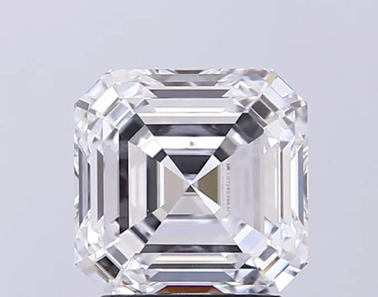 2.55ct Asscher Lab Grown Diamond (Colour D, Clarity VVS1, IGI Certified)