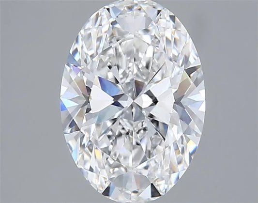 2.55ct Oval Lab Grown Diamond (Colour D, Clarity VVS2, IGI Certified)