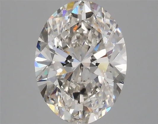 2.55ct Oval Lab Grown Diamond (Colour H, Clarity VS2, IGI Certified)