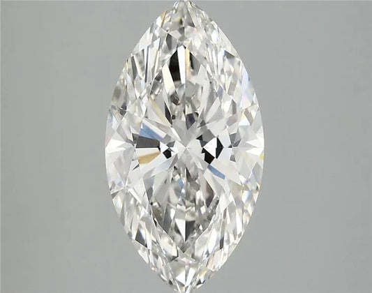 2.56ct Marquise Lab Grown Diamond (Colour G, Clarity VVS2, IGI Certified)