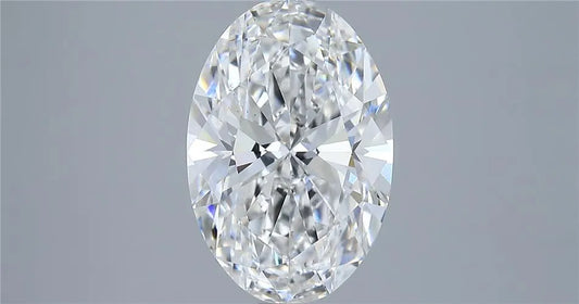 2.57ct Oval Lab Grown Diamond (Colour E, Clarity VS1, IGI Certified)