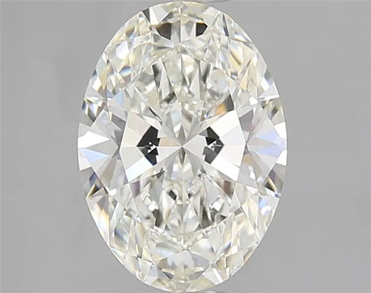2.57ct Oval Lab Grown Diamond (Colour G, Clarity VVS2, IGI Certified)
