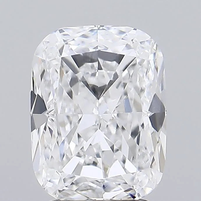 2.58ct Cushion modified Lab Grown Diamond (Colour D, Clarity VVS2, IGI Certified)