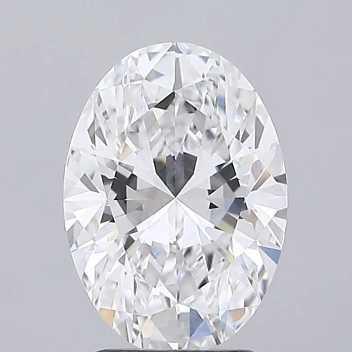2.60ct Oval Lab Grown Diamond (Colour E, Clarity VS1, IGI Certified)