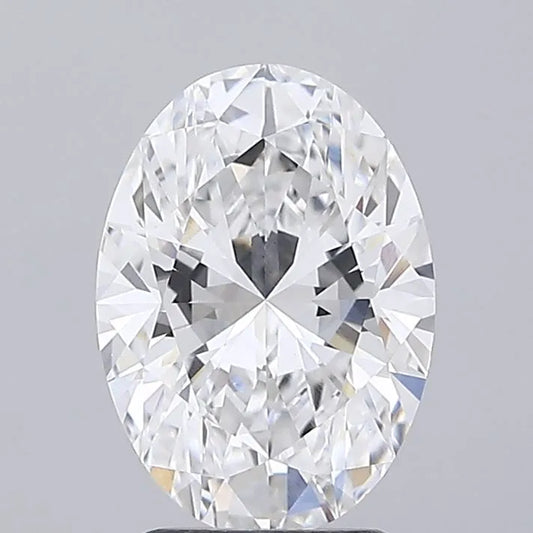 2.60ct Oval Lab Grown Diamond (Colour E, Clarity VS1, IGI Certified)