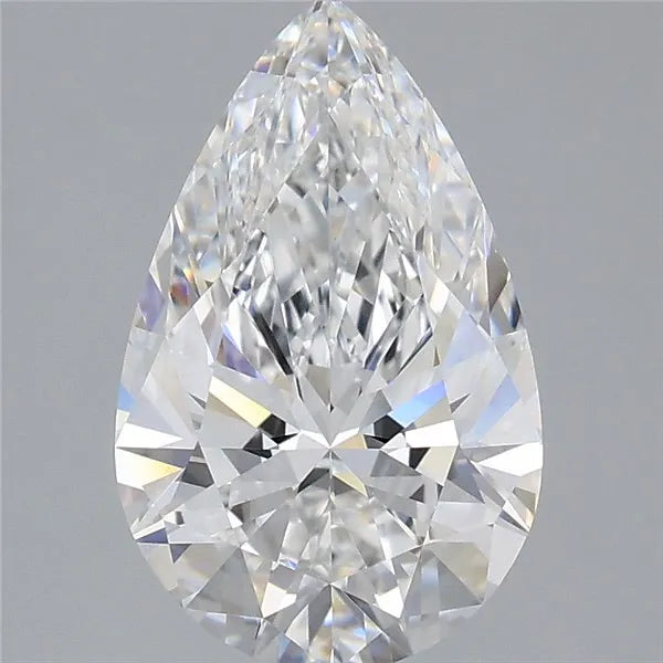 2.60ct Pear Lab Grown Diamond (Colour E, Clarity VVS2, IGI Certified)