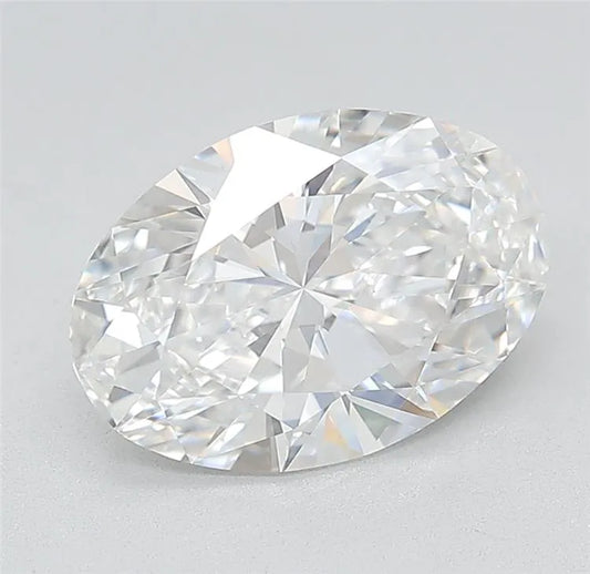 2.63ct Oval Lab Grown Diamond (Colour E, Clarity VS1, Cut EX, IGI Certified)