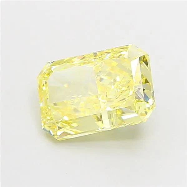 2.63ct Radiant Lab Grown Diamond (Colour Fancy Intense Yellow, Clarity VS1, IGI Certified)