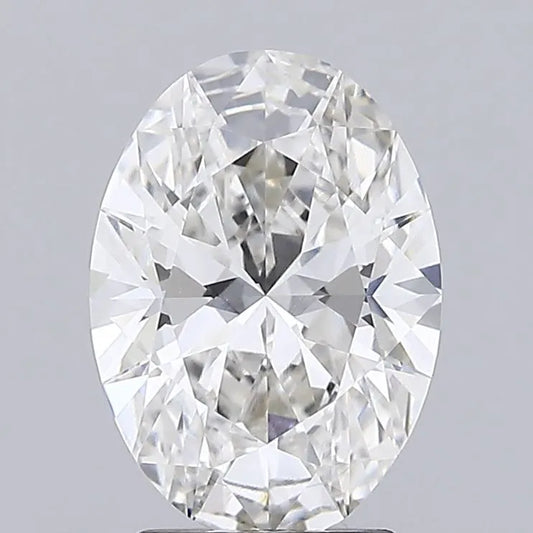 2.72ct Oval Lab Grown Diamond (Colour G, Clarity VVS2, IGI Certified)