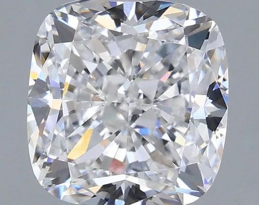 2.74ct Cushion modified Lab Grown Diamond (Colour E, Clarity VVS2, IGI Certified)