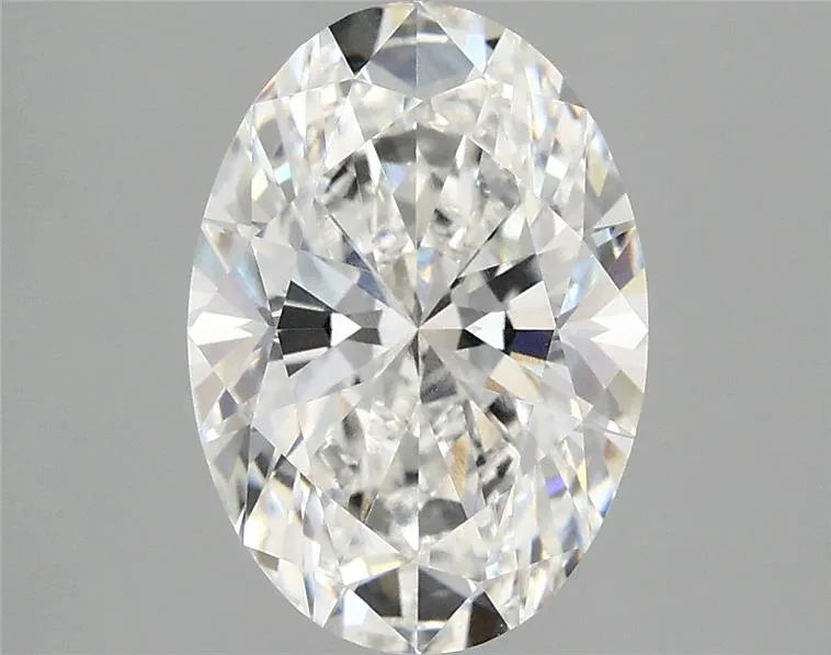 2.83ct Oval Lab Grown Diamond (Colour E, Clarity VVS2, IGI Certified)