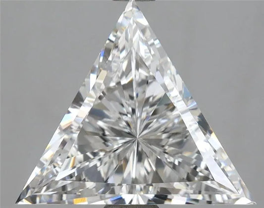 2.83ct Triangular Lab Grown Diamond (Colour E, Clarity VVS2, IGI Certified)