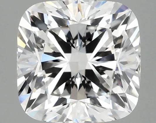 2.92ct Cushion modified Lab Grown Diamond (Colour E, Clarity VVS2, IGI Certified)