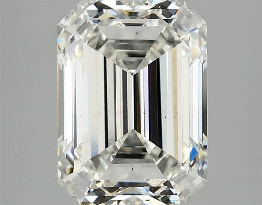 2.93ct Emerald Lab Grown Diamond (Colour G, Clarity VS2, IGI Certified)