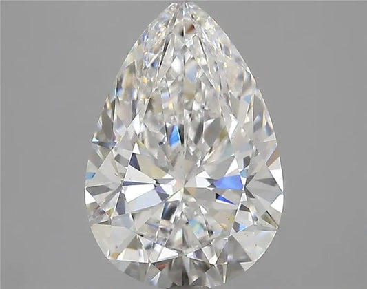 2.95ct Pear Lab Grown Diamond (Colour D, Clarity VS1, IGI Certified)