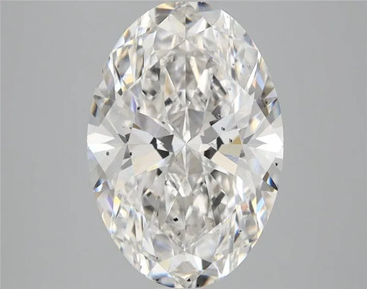 2.97ct Oval Lab Grown Diamond (Colour F, Clarity SI1, IGI Certified)
