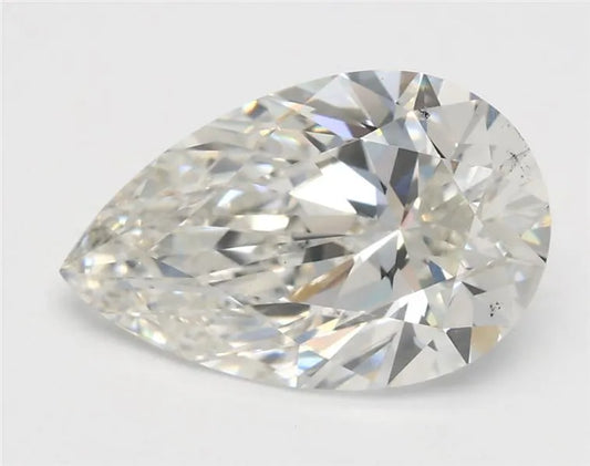 2.99ct Pear Lab Grown Diamond (Colour G, Clarity VS2, IGI Certified)