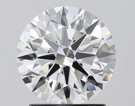 1.70ct Round Lab Grown Diamond (Colour E, Clarity VVS2, Cut ID, IGI Certified)