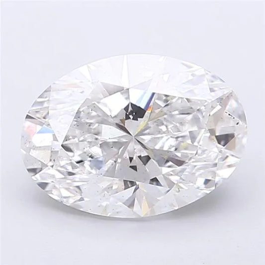 2.52ct Oval Lab Grown Diamond (Colour D, Clarity SI1, IGI Certified)