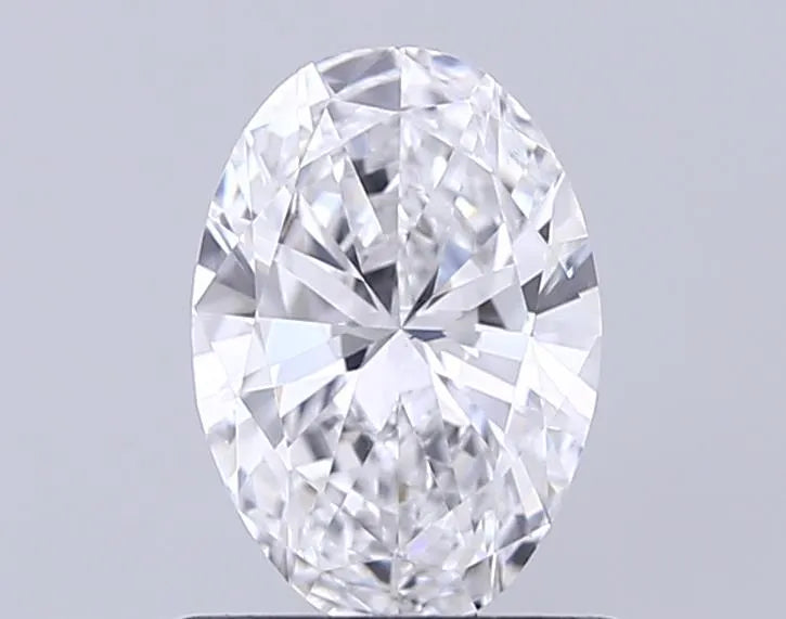 0.90ct Oval Lab Grown Diamond (Colour D, Clarity VS2, IGI Certified)