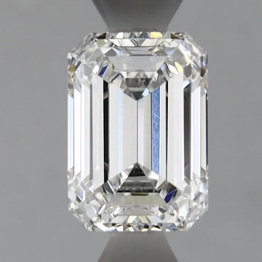 1.01ct Emerald Lab Grown Diamond (Colour F, Clarity VVS2, IGI Certified)