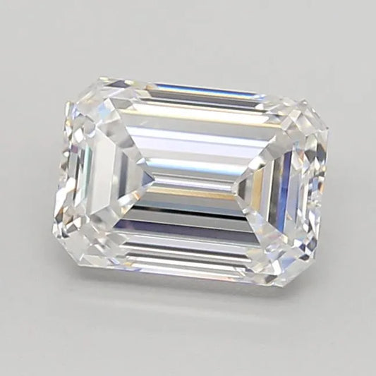 2.05ct Emerald Lab Grown Diamond (Colour D, Clarity VVS2, IGI Certified)
