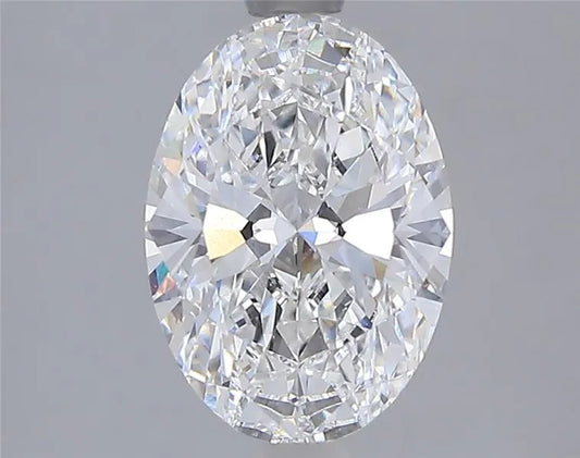 2.08ct Oval Lab Grown Diamond (Colour E, Clarity VVS1, IGI Certified)