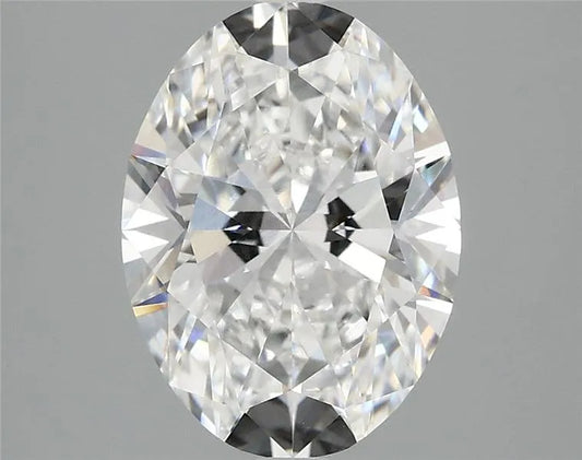 2.90ct Oval Lab Grown Diamond (Colour D, Clarity VVS2, IGI Certified)