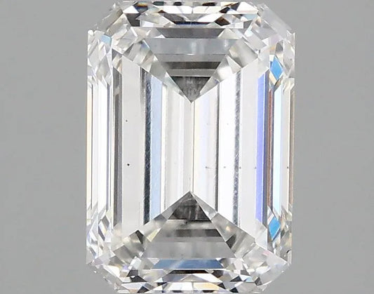 2.01ct Emerald Lab Grown Diamond (Colour F, Clarity VS2, IGI Certified)