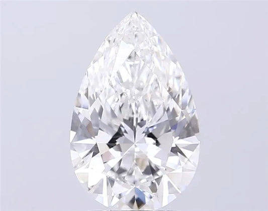2.05ct Pear Lab Grown Diamond (Colour E, Clarity VVS1, IGI Certified)