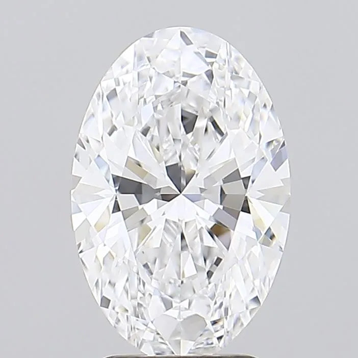2.05ct Oval Lab Grown Diamond (Colour D, Clarity FL, Cut EX, GIA Certified)