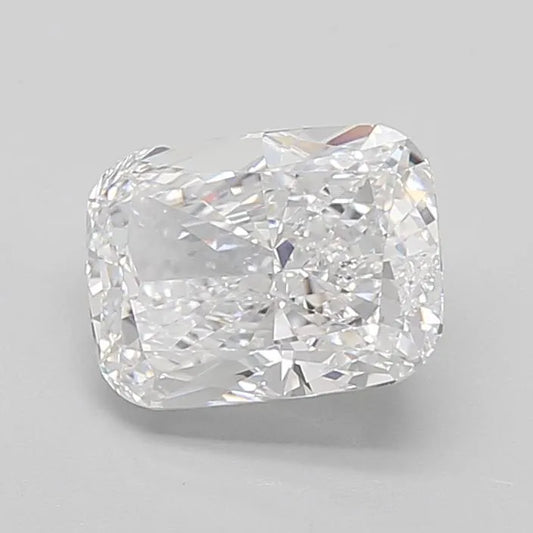 2.71ct Cushion modified Lab Grown Diamond (Colour D, Clarity VVS2, IGI Certified)