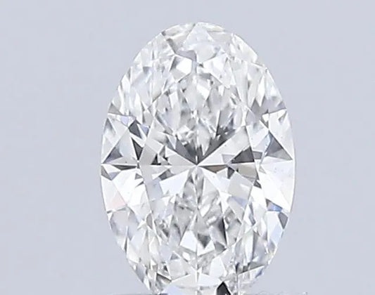 0.99ct Oval Lab Grown Diamond (Colour D, Clarity VS2, IGI Certified)