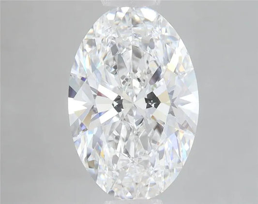 2.40ct Oval Lab Grown Diamond (Colour E, Clarity VS2, IGI Certified)